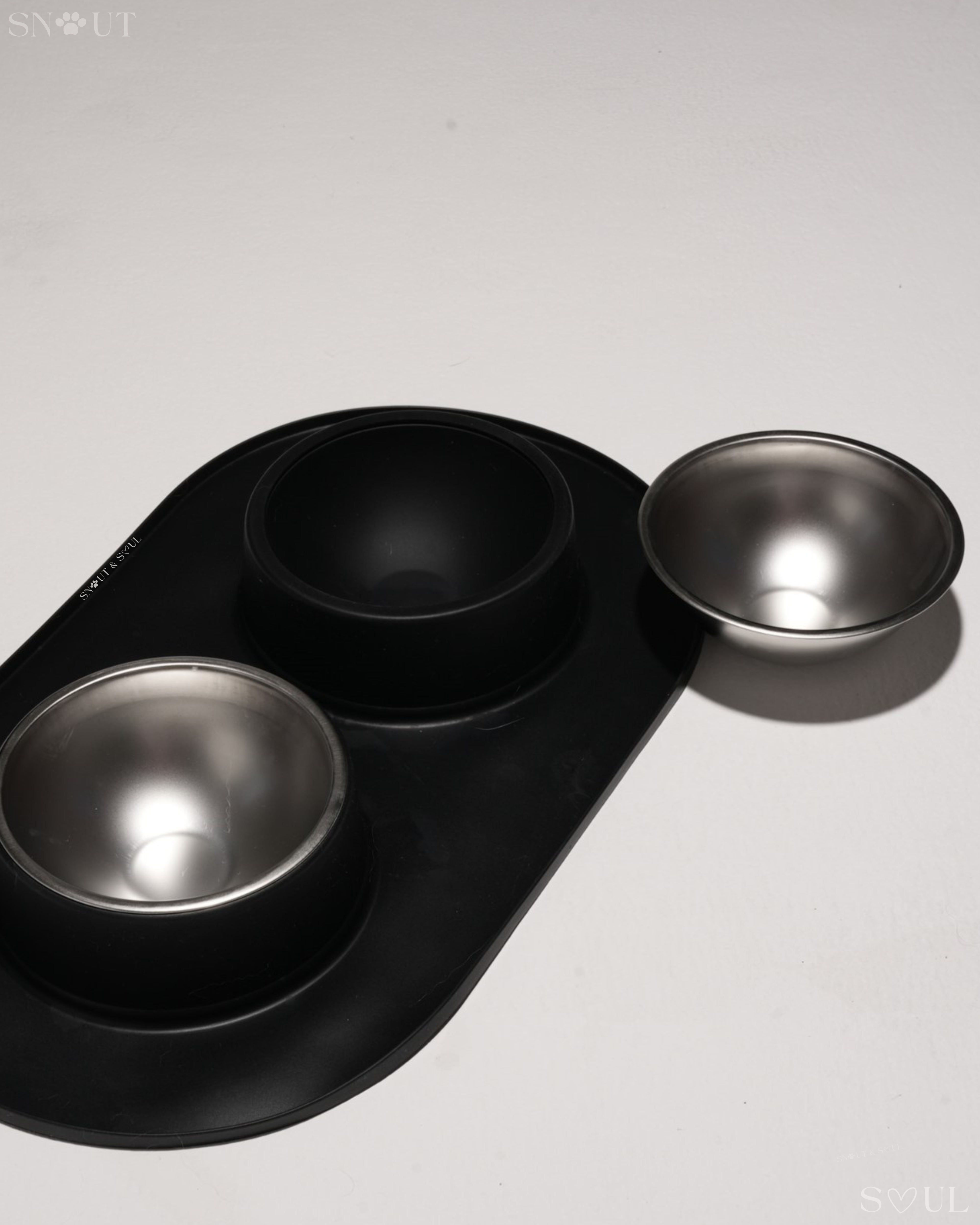 Non-Spill Duo Feeding Bowl