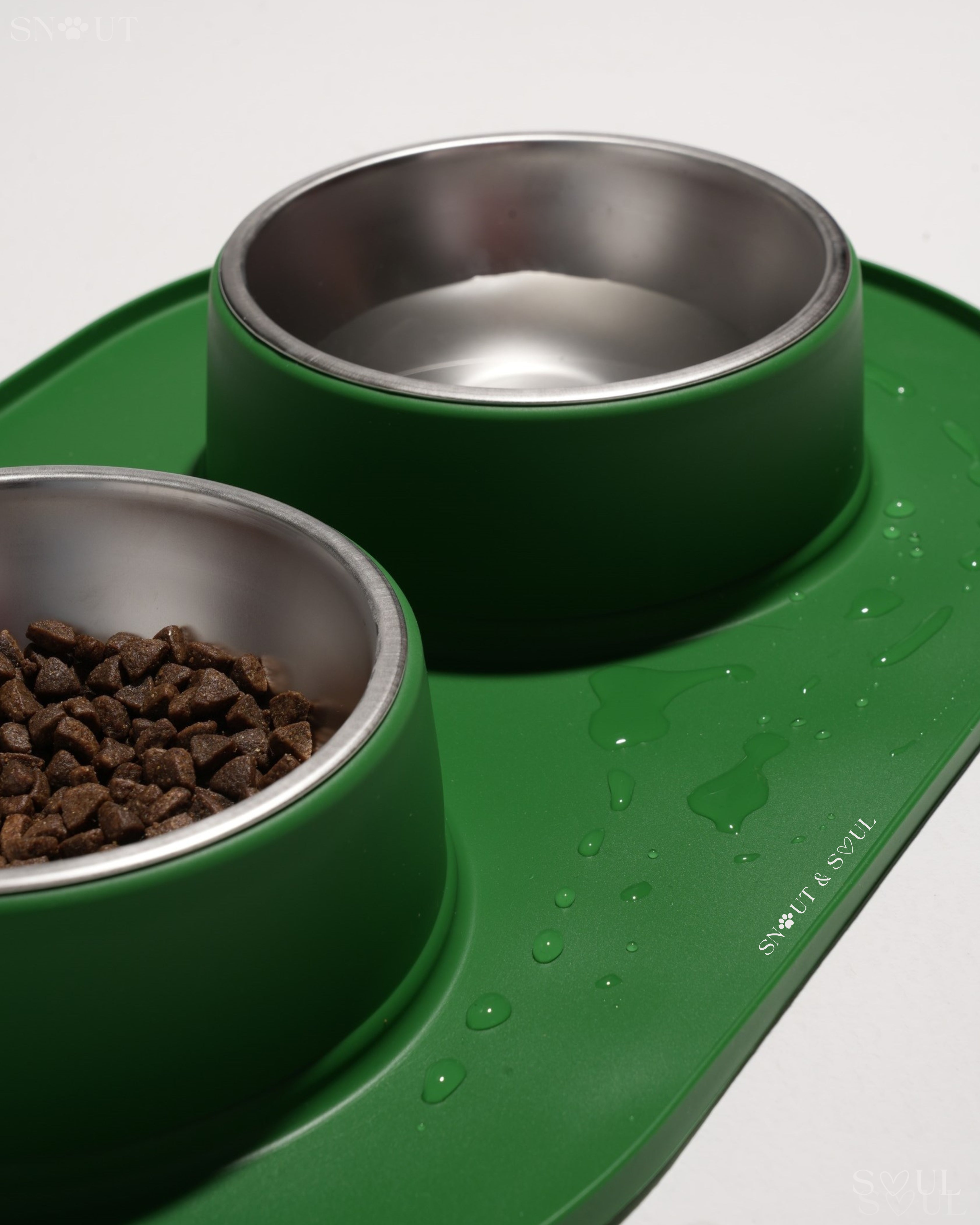 Non-Spill Duo Feeding Bowl
