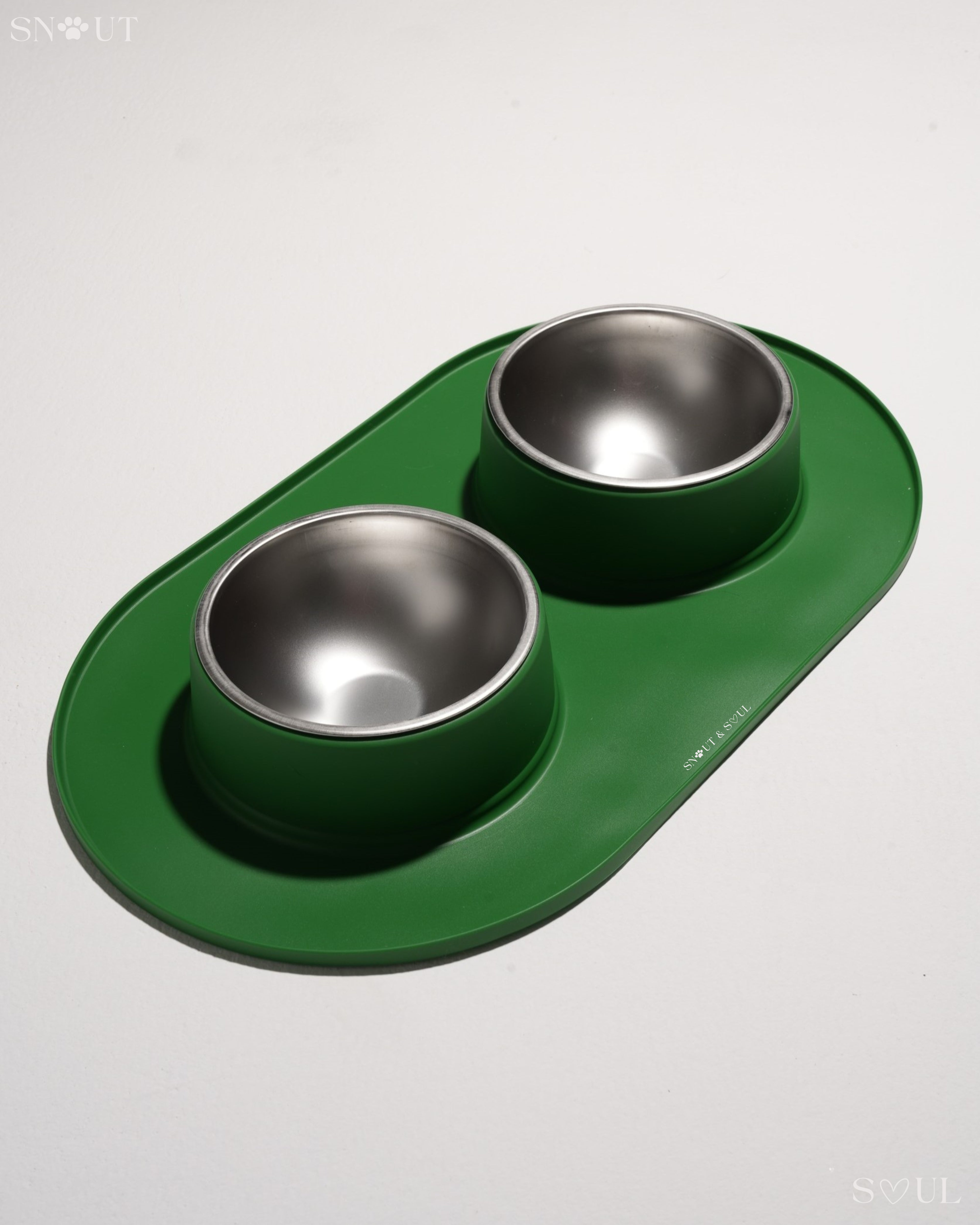 Non-Spill Duo Feeding Bowl