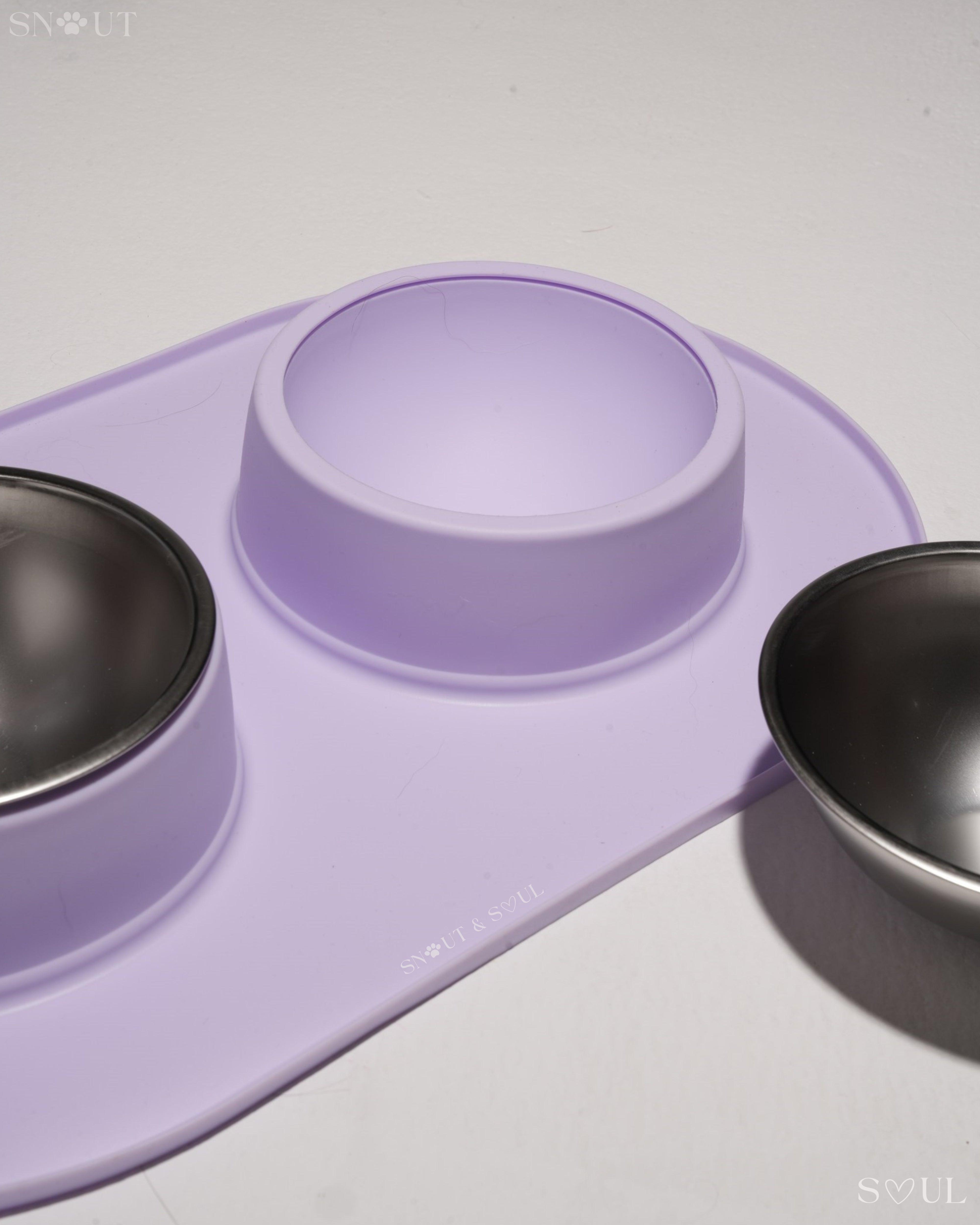 Non-Spill Duo Feeding Bowl