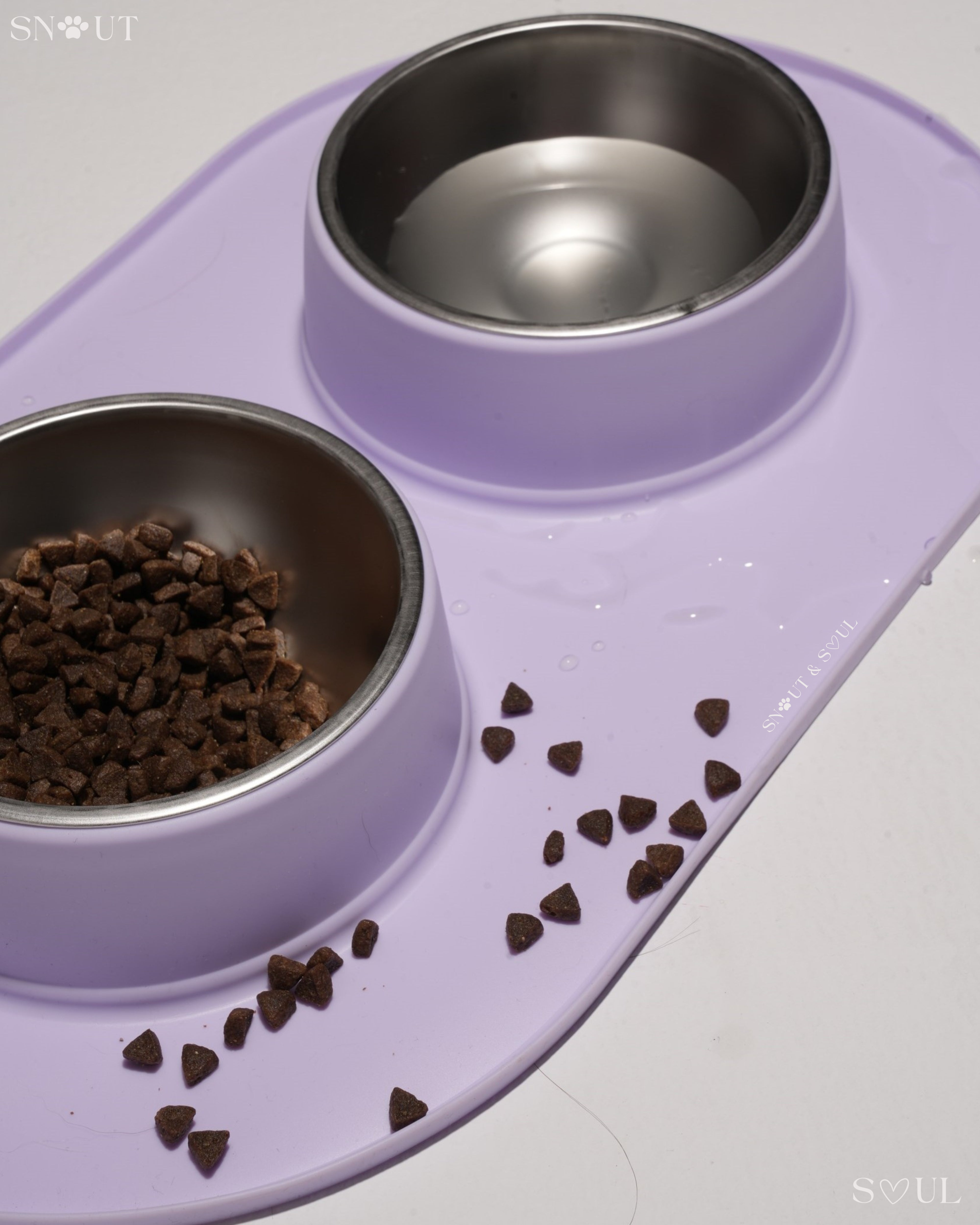 Non-Spill Duo Feeding Bowl